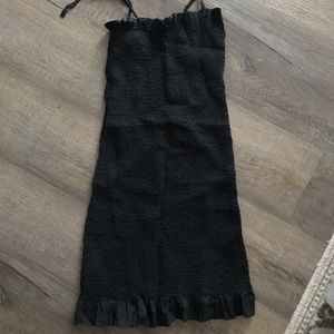 Cotton on black mini dress